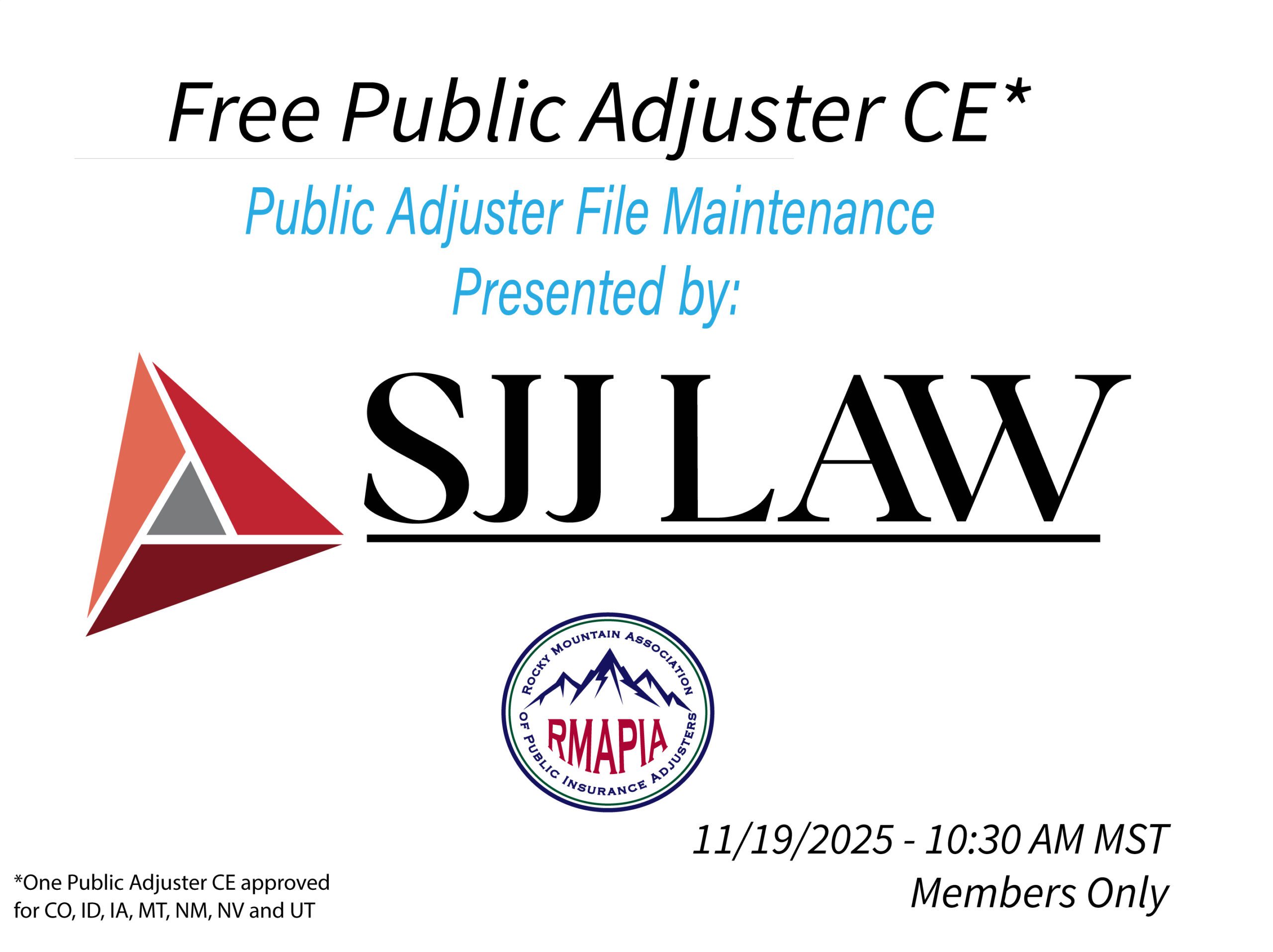 seminar banner of Denver skyline